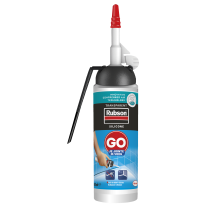 Mastic Sanitaires Go® Je Jointe transparent 100 mL + pistolet - RUBSON
